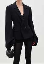 VINTAGE PETITE BLAZER BELLE SLEEVE
