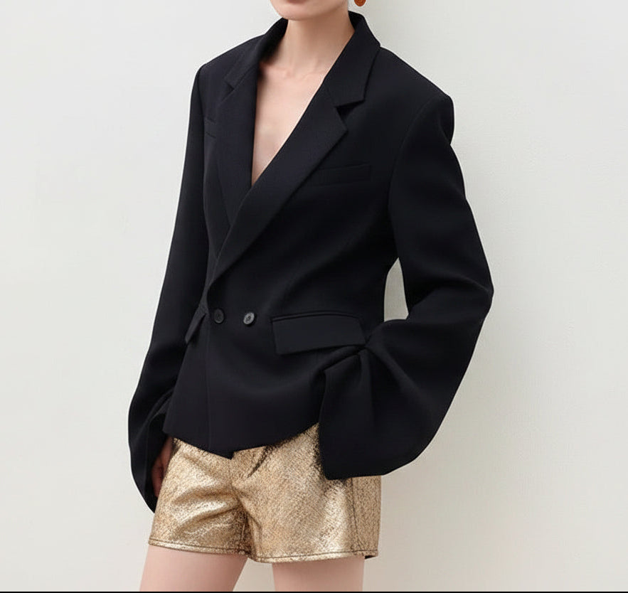 VINTAGE PETITE BLAZER BELLE SLEEVE