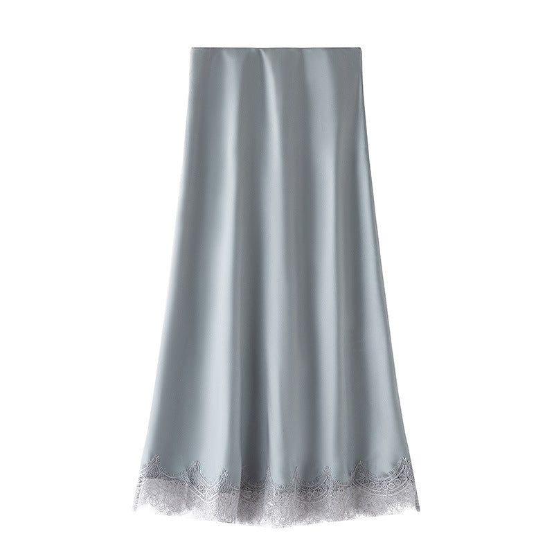 LACE TRIM SKIRT