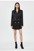 SILK BLAZER OVERSIZED