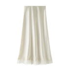 LACE TRIM SKIRT